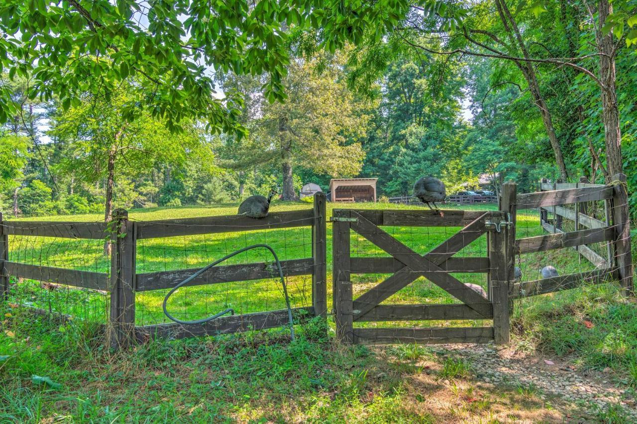Rustic Hendersonville Farm Studio With Private Deck Экстерьер фото